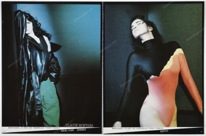 Montana 1985 7-Page Advertorial - Linda Sperings, Paolo Roversi