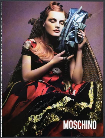 Moschino 2005 Print Ad - Guinevere Van Seenus, Michelangelo di Battista