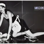 Moschino Cheap and Chic 2001 Print Ad - Anouck Lepere