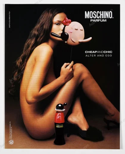 Moschino Cheap And Chic Perfume 2004 Print Ad