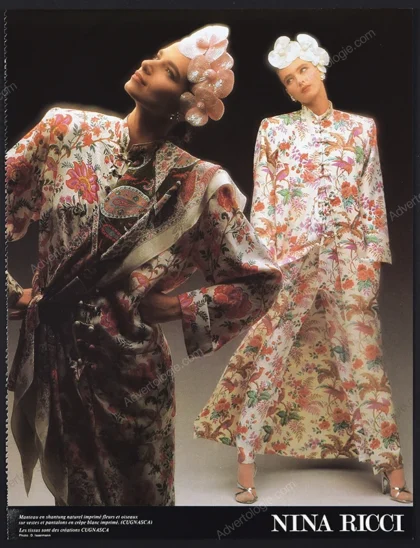 Nina Ricci 1979 5-Page Advertorial - Dominique Issermann