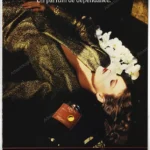 Opium Yves Saint Laurent Perfume 1986 Print Ad - Linda Evangelista