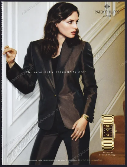Patek Philippe Watches 2002 Print Ad - Vivien Solari