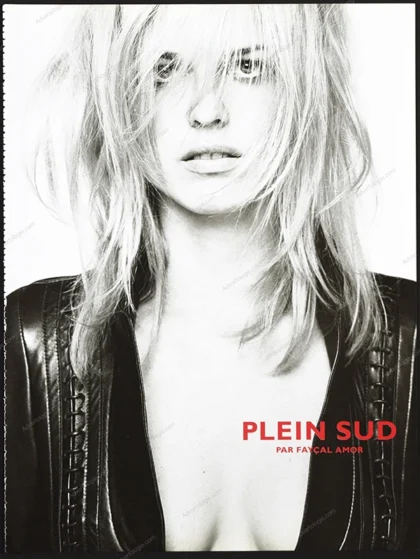 Plein Sud 2002 4-Page Magazine Insert Ad - Eva Herzigova, Steven Klein