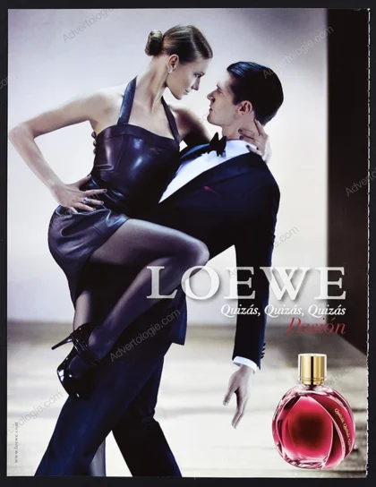 Quizás, Quizás, Quizás Loewe Perfume 2011 Print Ad