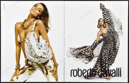 Roberto Cavalli 2009 Print Ad - Daria Werbowy