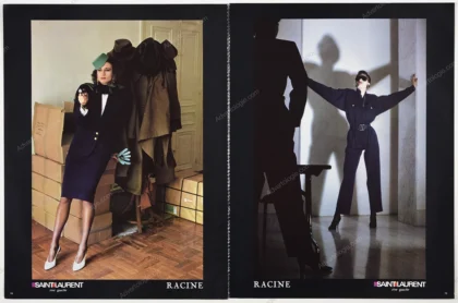 Saint Laurent Rive Gauche 1985 9-Page Advertorial - Helmut Newton