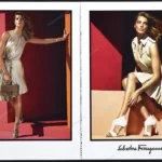Salvatore Ferragamo 2014 Print Ad - Daria Werbowy