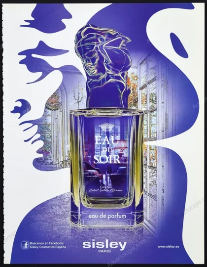Eau du Soir Sisley Perfume 2013 Print Ad