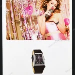 Tous Watches 2009 Print Ad - Kylie Minogue, Ellen von Unwerth