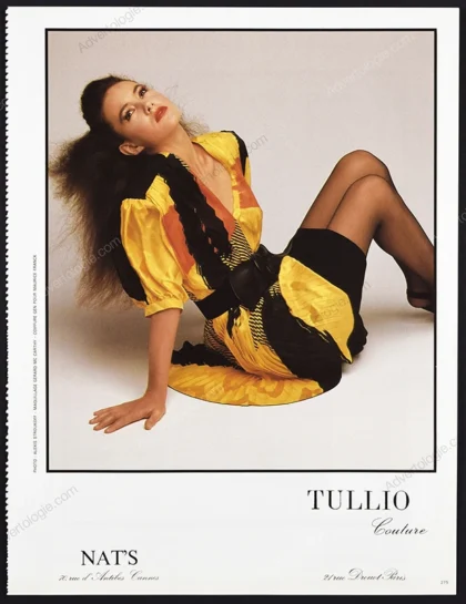 Tullio Couture 1986 Print Ad