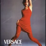 Versace Couture 1996 Print Ad - Kate Moss, Richard Avedon