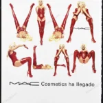 Viva Glam Mac Cosmetics 1998 Print Ad - Ru Paul