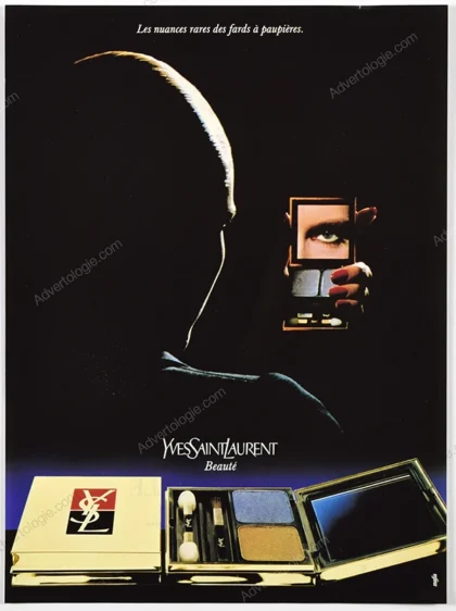 Yves Saint Laurent Beauté Cosmetics 1979 Print Ad