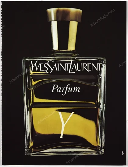 Yves Saint Laurent "Y" Perfume 1979 Print Ad