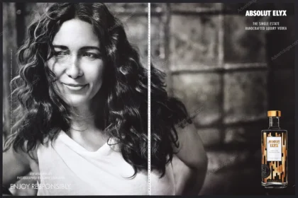 Absolut Elyx Vodka 2014 8-Page Print Ad - Adriana Varejão