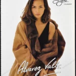 Alvarez Valls for American Legend Furs 1994 Print Ad - Inés Sastre