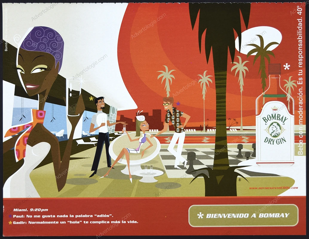 Bombay Gin 2001 Print Ad - Jordi Labanda