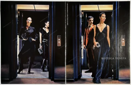 Bottega Veneta 2005 Print Ad - Christy Turlington