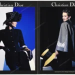 Christian Dior Printemps-Été 1990 Print Ad - Karen Mulder