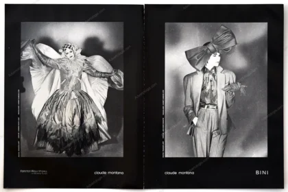 Claude Montana 1981 4-Page Advertorial