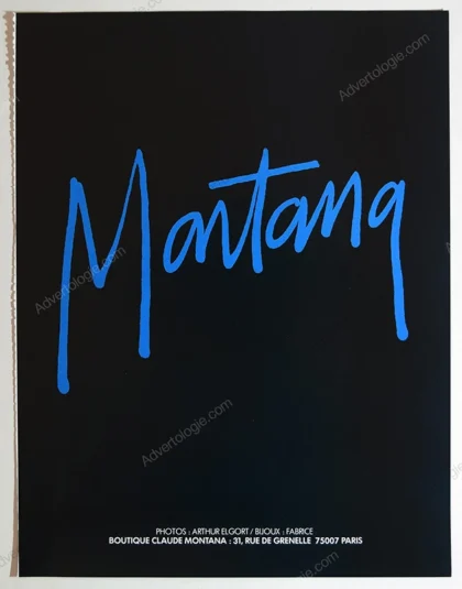 Claude Montana 1984 5-Page Advertorial - Bonnie Berman