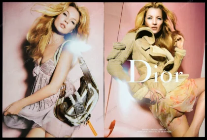 Dior 2005 Print Ad - Kate Moss, Nick Knight