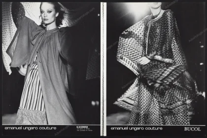 Emanuel Ungaro Couture 1977 7-Page Advertorial