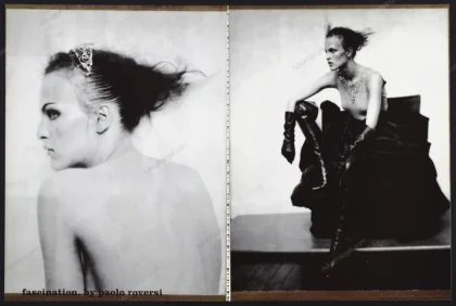 "Fascination" 2002 12-Page Editorial - Anna Eirikh, Paolo Roversi