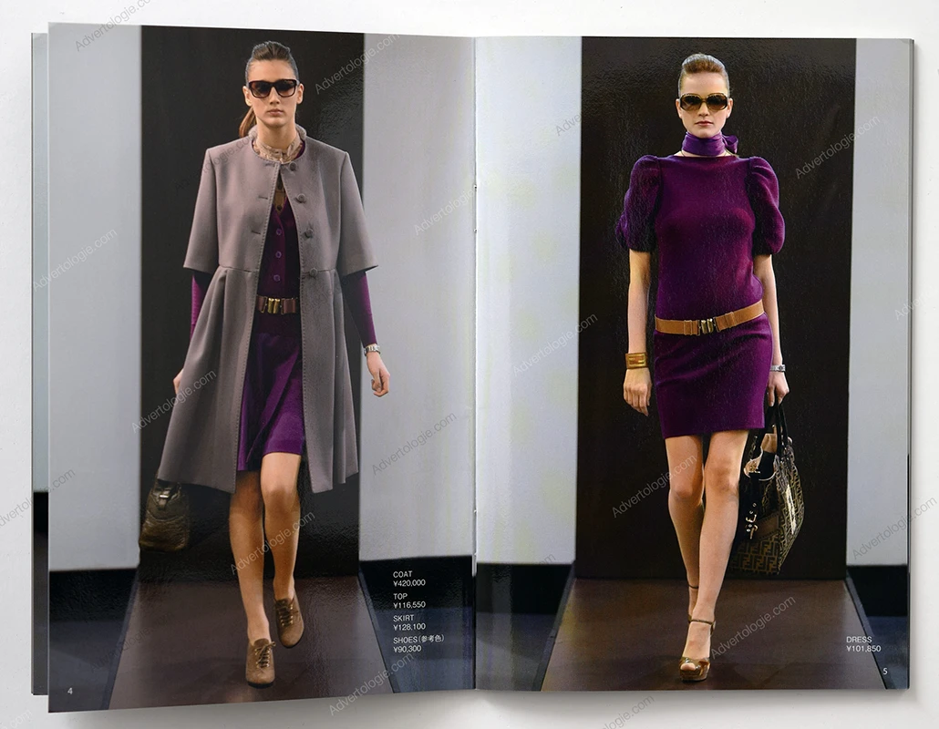 Fendi Women's Collection FW 2008-2009 Runway Catalog
