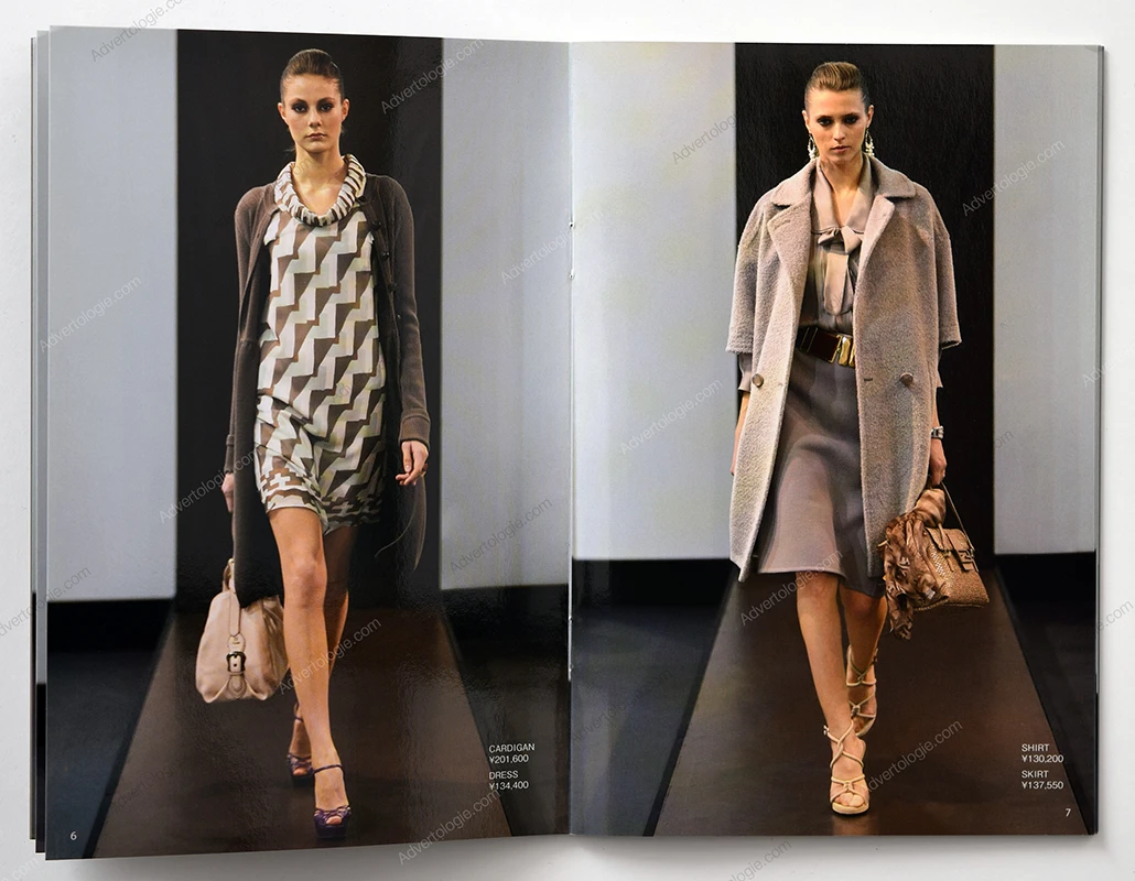 Fendi Women's Collection FW 2008-2009 Runway Catalog