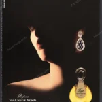 First de Van Cleef & Arperls Perfume 1987 Print Ad