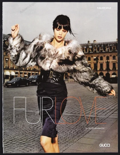 "Fur Love" 2003 6-Page Fur Fashion Advertorial - Diana Gartner