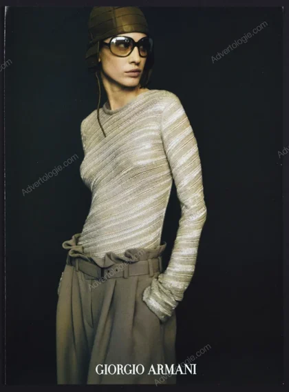 Giorgio Armani 2002 6-Page Advertorial - Natasa Vojnovic, Paolo Roversi