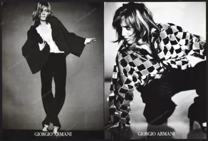 Giorgio Armani 2002 6-Page Advertorial - Natasa Vojnovic, Paolo Roversi