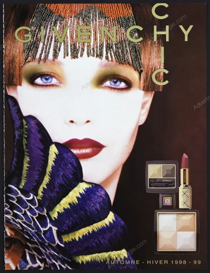 Givenchy Chic Cosmetics 1998 Print Ad