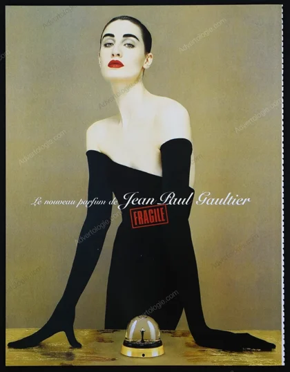 Fragile de Jean Paul Gaultier Perfume 2000 Print Ad