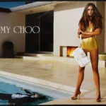 Jimmy Choo Shoes 2007 Print Ad - Jessica Miller
