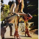 Jimmy Choo Shoes 2016 Print Ad - Nadja Bender