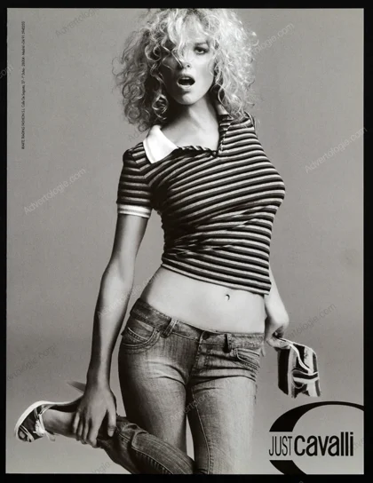 Just Cavalli 2007 Print Ad - Eva Herzigova