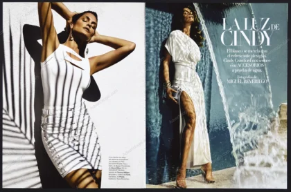 "La Luz de Cindy" 2010 6-Page Editorial - Cindy Crawford