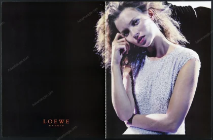 Loewe 1999 Print Ad - Kate Moss