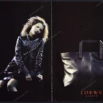 Loewe 1999 Print Ad - Kate Moss