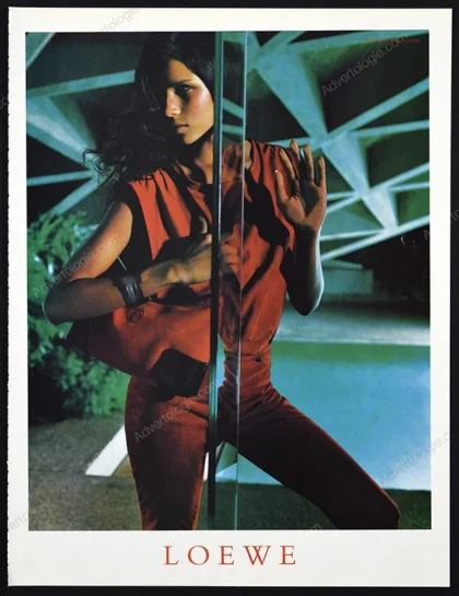 Loewe 2001 Print Ad - Raica Oliveira
