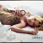 Longchamp 2006 6-Page Print Ad - Kate Moss