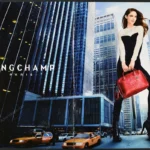 Longchamp 2013 Print Ad - Coco Rocha