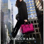 Longchamp 2013 Print Ad - Coco Rocha