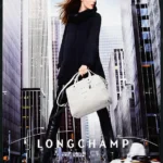 Longchamp 2013 Print Ad - Coco Rocha