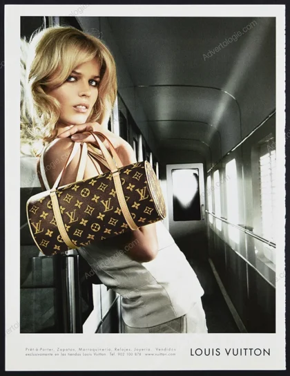 Louis Vuitton 2002 Print Ad - Eva Herzigova