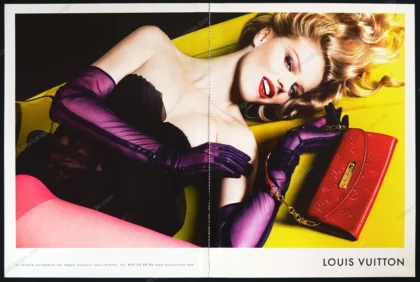 Louis Vuitton 2008 Print Ad - Eva Herzigova